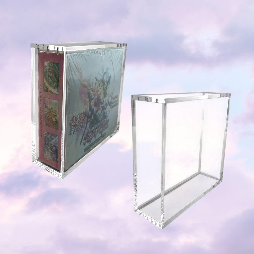 EVORETRO Acrylic Case Magnetic Display Japanese Large Booster Box