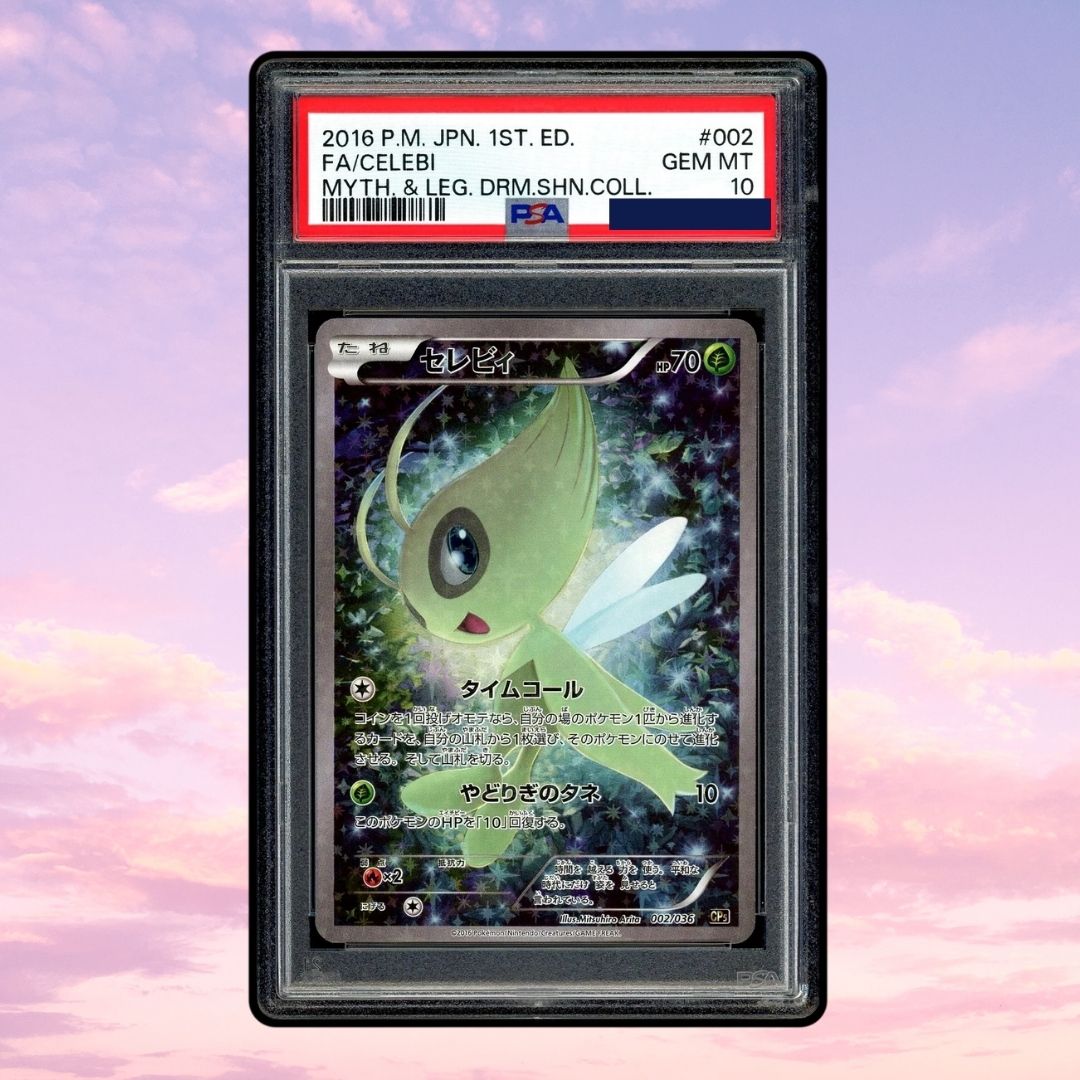 Pokemon Celebi 002/036 Mythical Legendary Dream Shine PSA 10