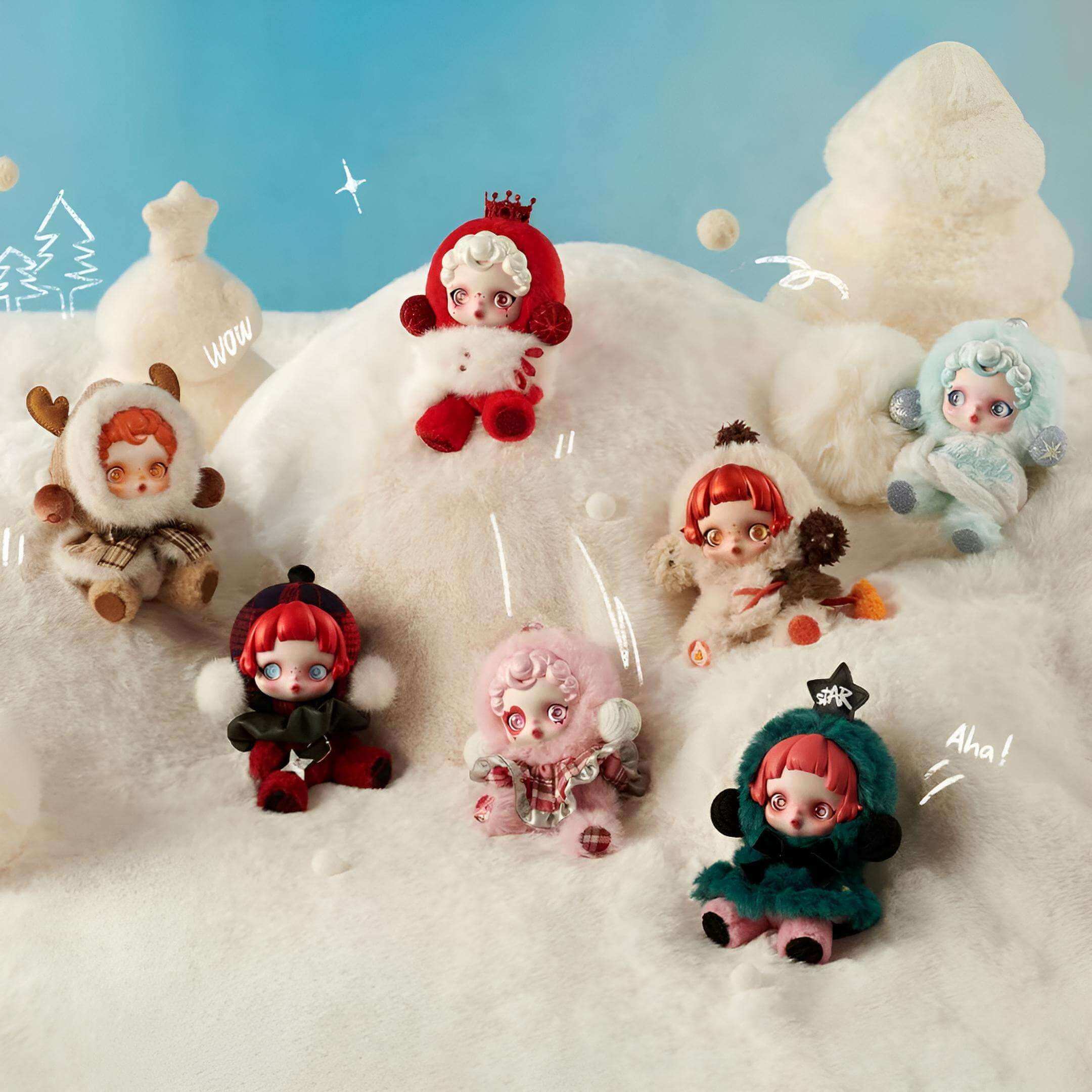 Skullpanda Winter Symphony Series Plush Blind Box - Keef's Cards